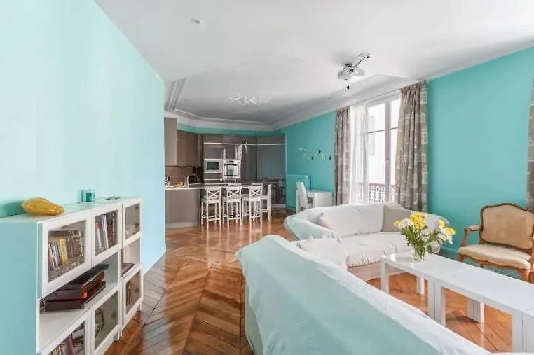 The Azure Pearl -Spacious & Modern Paryż Apartament